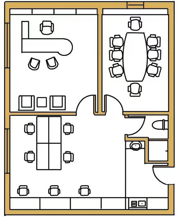 开放式办公空间